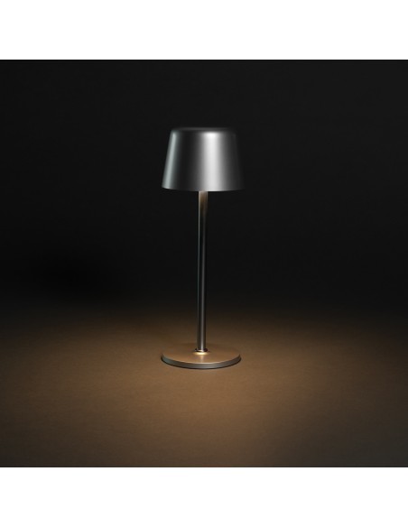 Lampada USB ricaricabile da tavolo Zenic in rPlastica RCS