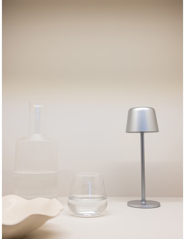 Lampada USB ricaricabile da tavolo Zenic in rPlastica RCS