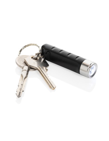 Torcia portachiavi USB ricaricabile Globix in plastica RCS