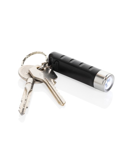 Torcia portachiavi USB ricaricabile Globix in plastica RCS