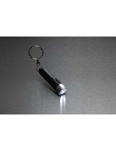 Torcia portachiavi USB ricaricabile Globix in plastica RCS