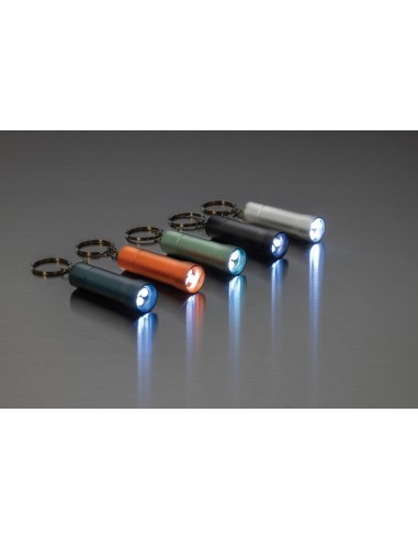 Torcia portachiavi Flash in alluminio riciclato RCS