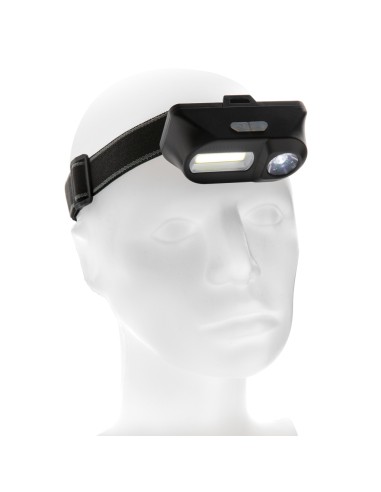 Torcia frontale LED e COB