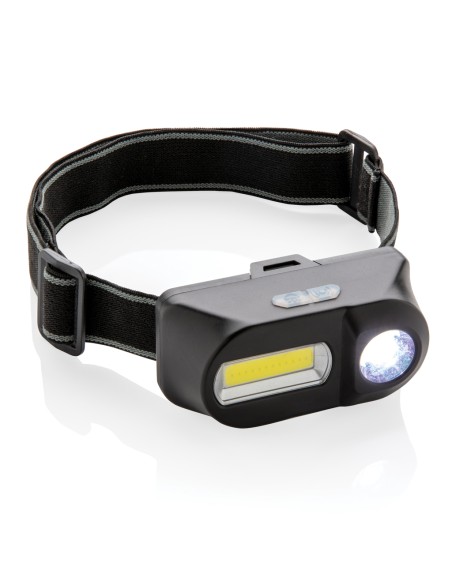 Torcia frontale LED e COB