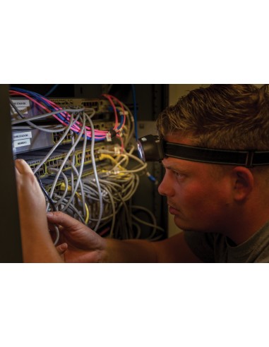 Torcia frontale LED e COB