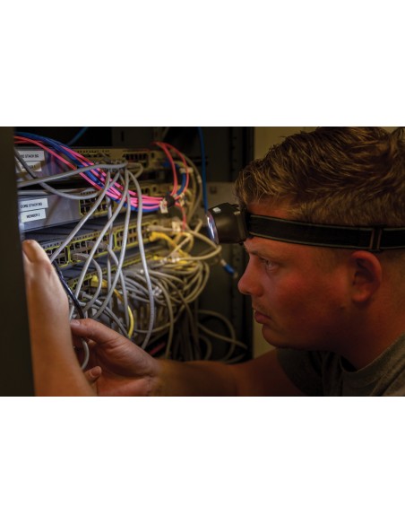 Torcia frontale LED e COB