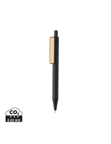 Penna con clip in bambù GRS RABS