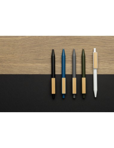 Penna con clip in bambù GRS RABS