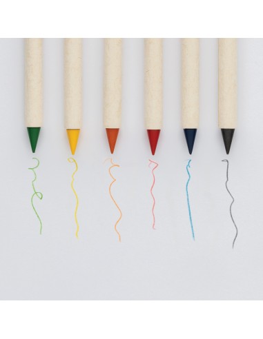 Set 6 pezzi di matite colorate Micki GRS infinity