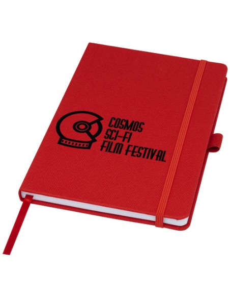 Blocco note A5 in carta riciclata con cover in PET riciclato Honua