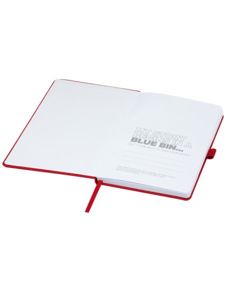 Blocco note A5 in carta riciclata con cover in PET riciclato Honua