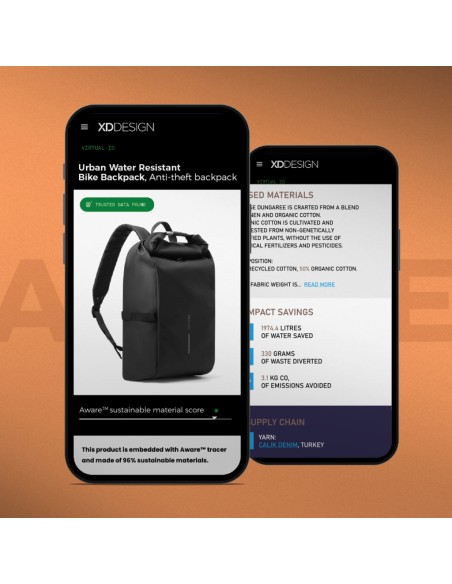 Zaino impermebile da bicicletta Urban