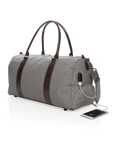 Borsa weekend con uscita USB A