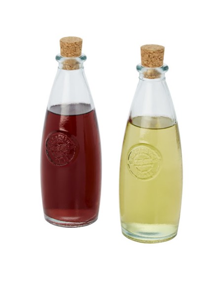 Set di 2 pezzi per olio e aceto in vetro riciclato Sabor