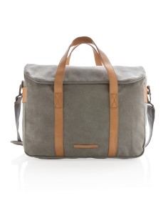 Borsa porta PC in canvas senza PVC