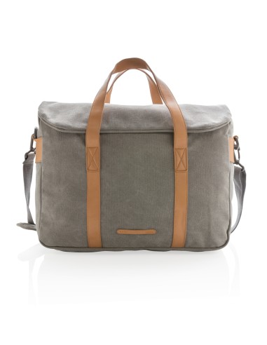 Borsa porta PC in canvas senza PVC