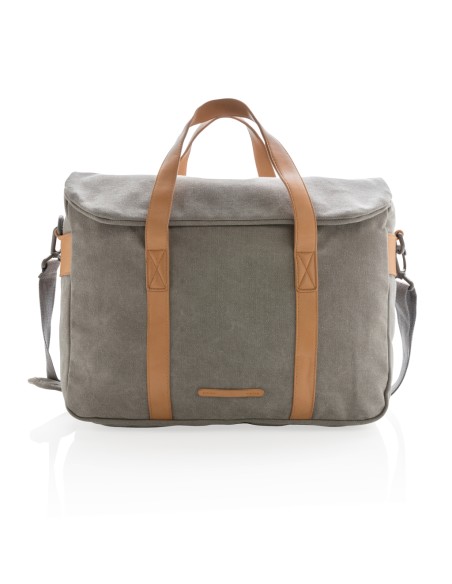Borsa porta PC in canvas senza PVC