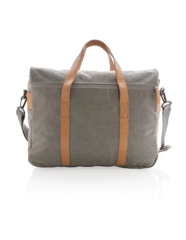 Borsa porta PC in canvas senza PVC