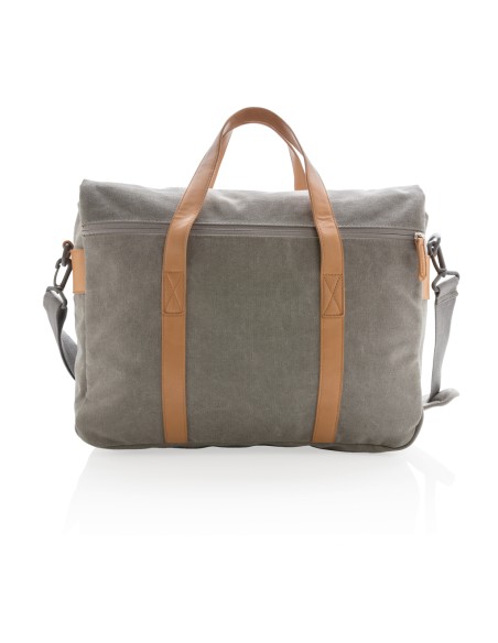 Borsa porta PC in canvas senza PVC