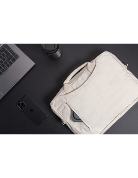 Borsa porta PC Laluka da 15,4" in cotone riciclato AWARE™
