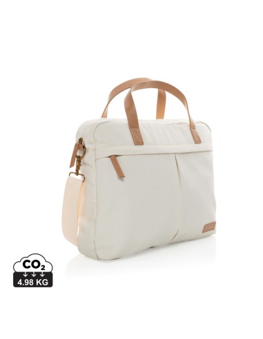 Borsa porta PC in canvas riciclato 16 once Impact AWARE™