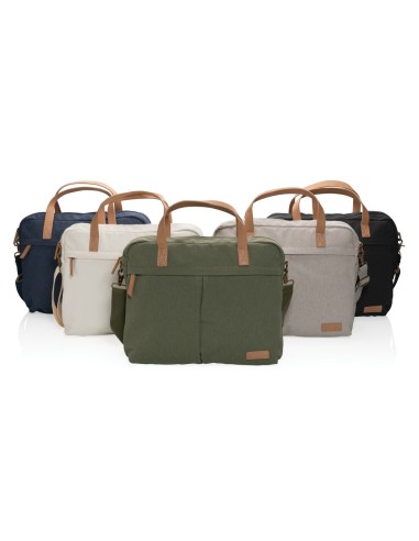 Borsa porta PC in canvas riciclato 16 once Impact AWARE™