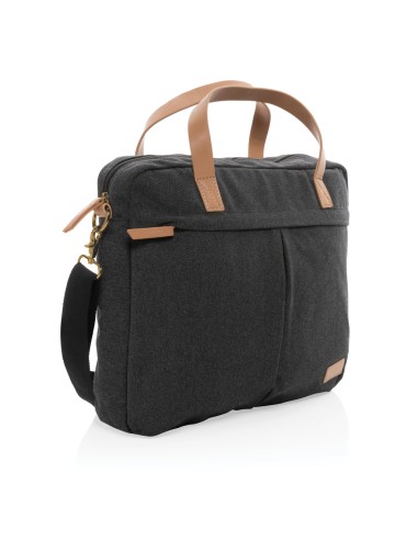 Borsa porta PC in canvas riciclato 16 once Impact AWARE™