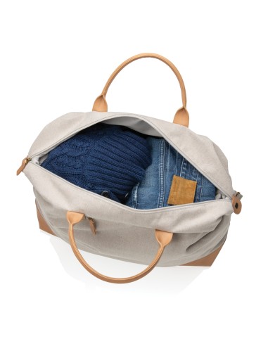 Borsa weekend in canvas riciclato 16 once Impact AWARE™