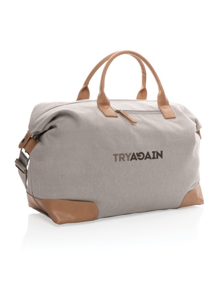 Borsa weekend in canvas riciclato 16 once Impact AWARE™