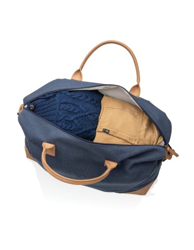 Borsa weekend in canvas riciclato 16 once Impact AWARE™