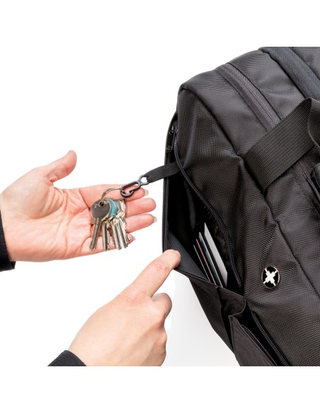 Borsa RFID Swiss Peak con apertura a valigia