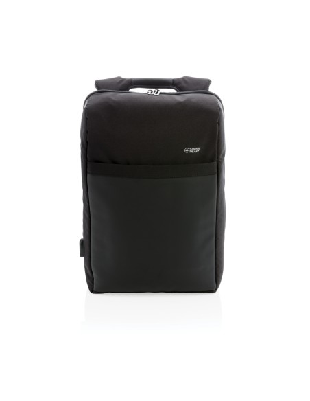Zaino da 15" Swiss Peak RFID & USB senza PVC