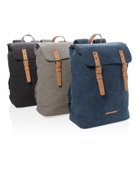 Zaino porta PC in canvas senza PVC