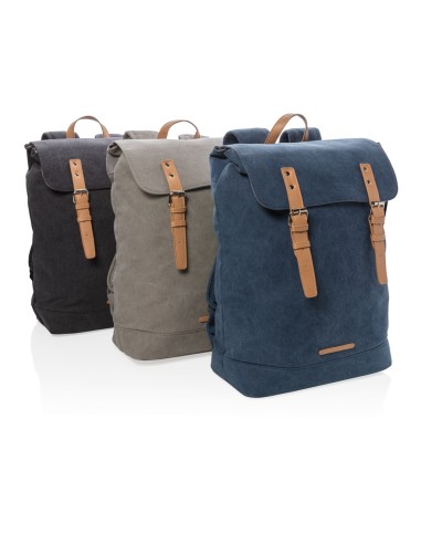 Zaino porta PC in canvas senza PVC