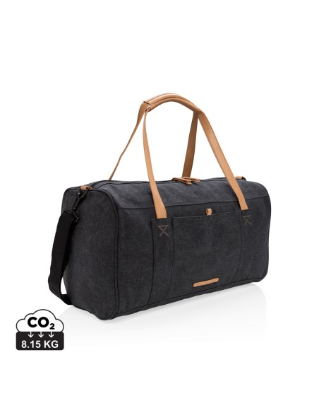 Borsa da viaggio/weekend in canvas senza PVC