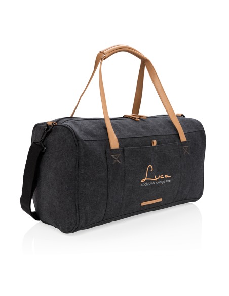 Borsa da viaggio/weekend in canvas senza PVC