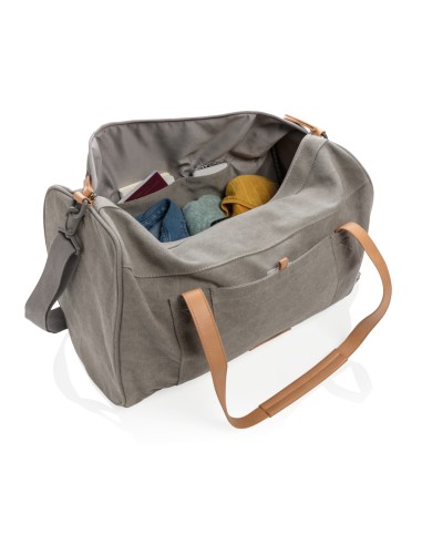 Borsa da viaggio/weekend in canvas senza PVC
