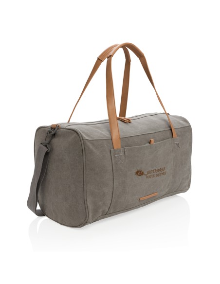 Borsa da viaggio/weekend in canvas senza PVC