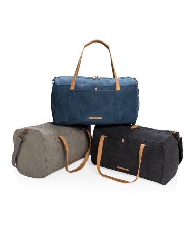 Borsa da viaggio/weekend in canvas senza PVC