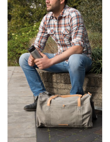 Borsa da viaggio/weekend in canvas senza PVC