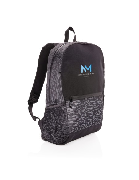 Zaino portacomputer RPET riflettente con tracer AWARE™