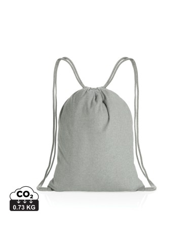 Zainetto cordino in cotone riciclato 145 gm2 Impact Aware™