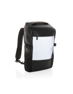 Zaino porta PC 15.6" in PU alta visibilità easy access