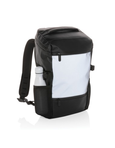 Zaino porta PC 15.6" in PU alta visibilità easy access
