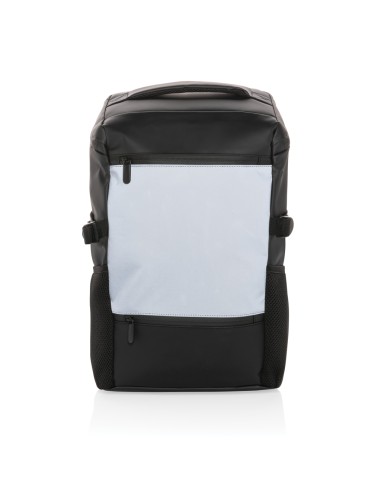 Zaino porta PC 15.6" in PU alta visibilità easy access