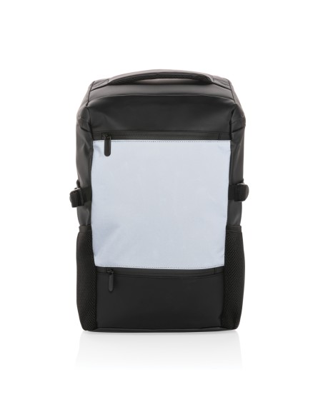 Zaino porta PC 15.6" in PU alta visibilità easy access