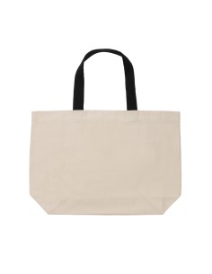 Shopper grande in canvas riciclato 240 gm2 non tinto Impact