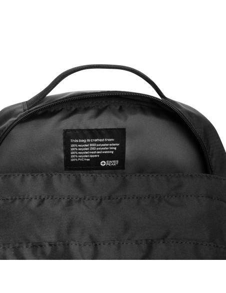 Zaino porta PC da 15,6" Edin Swiss Peak in 100% rPET Aware™