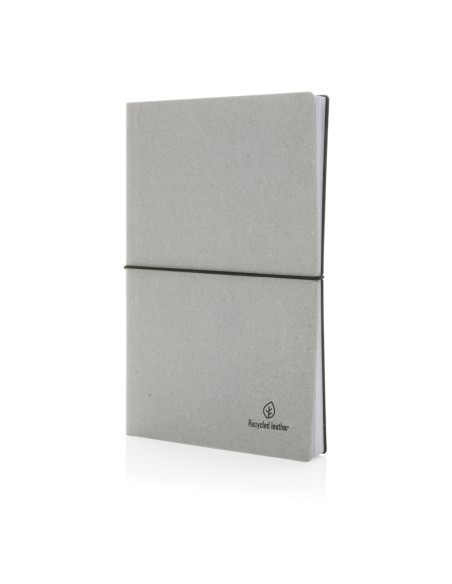 Taccuino A5 in pelle riciclata GRS