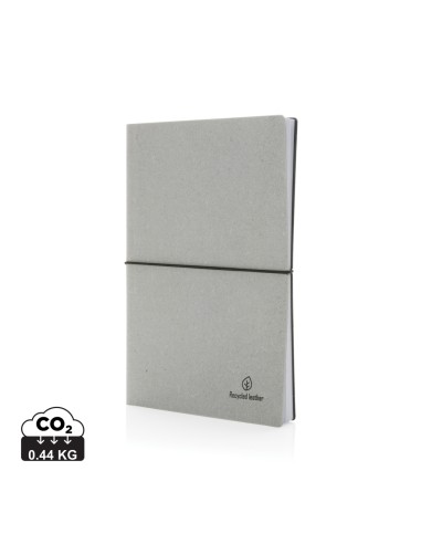 Taccuino A5 in pelle riciclata GRS